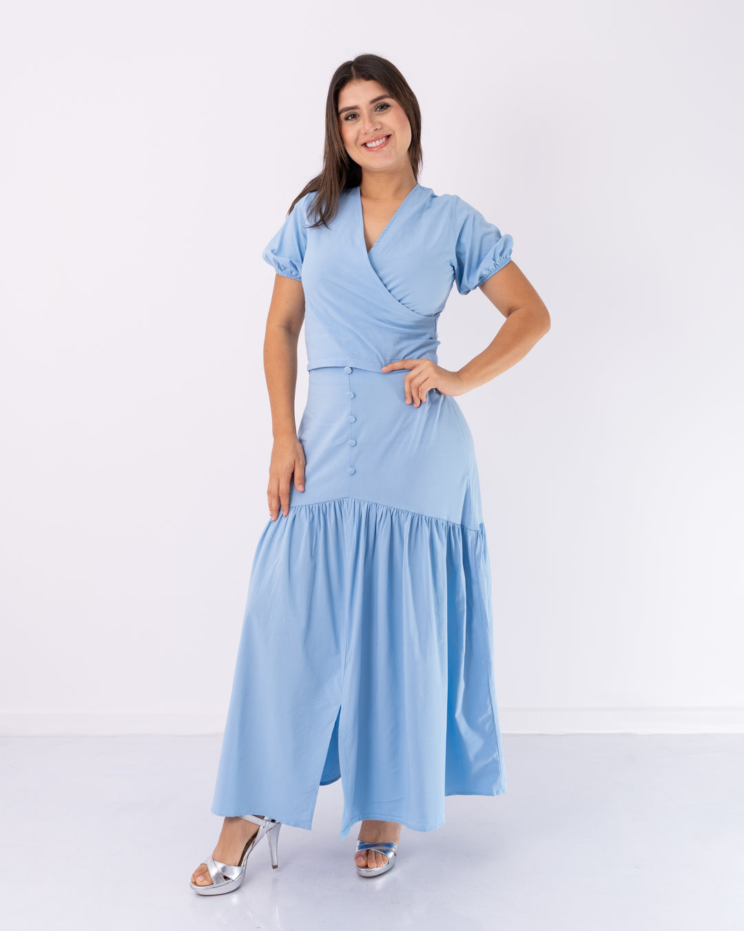 CONJUNTO FALDA Y BLUSA