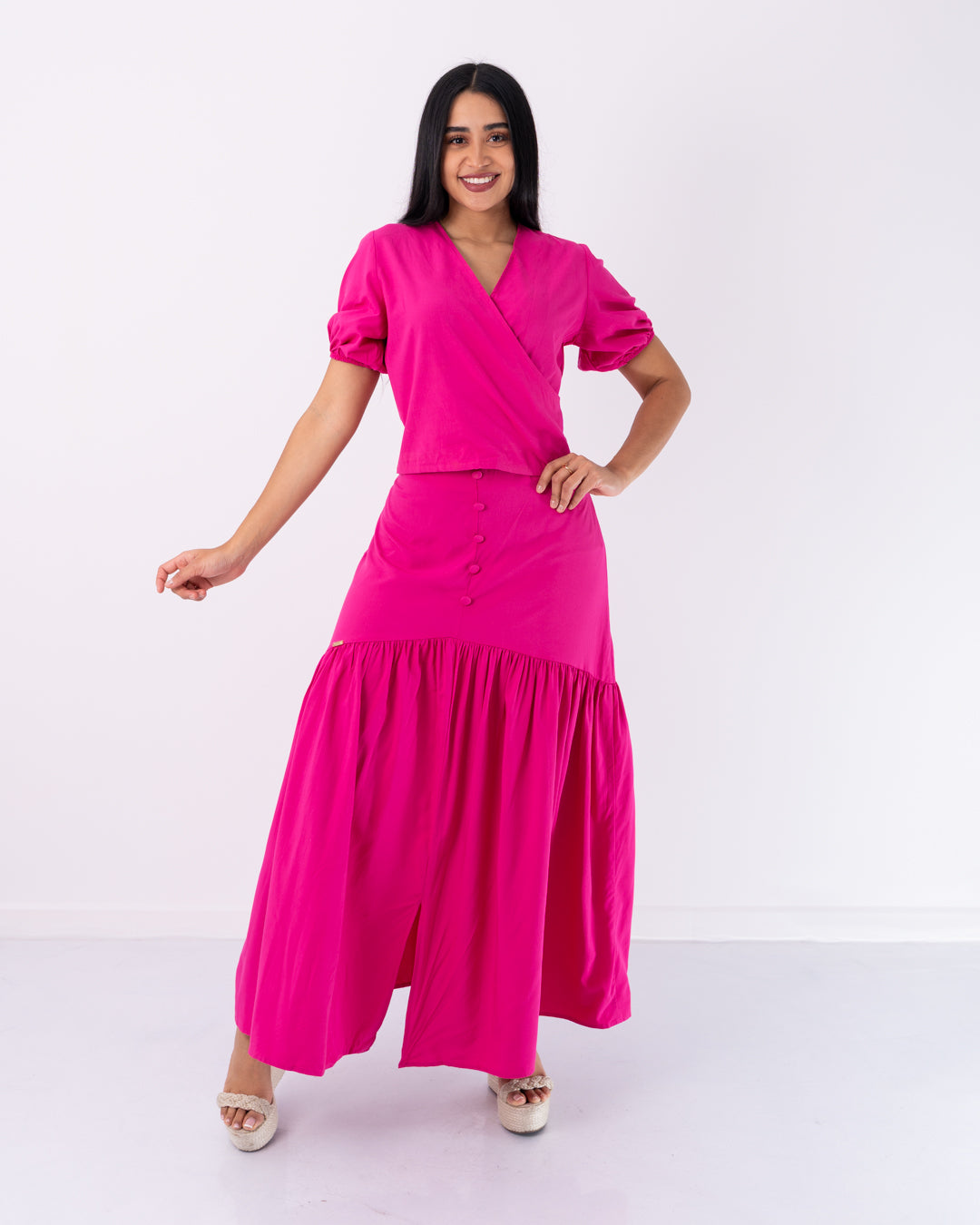 CONJUNTO FALDA Y BLUSA