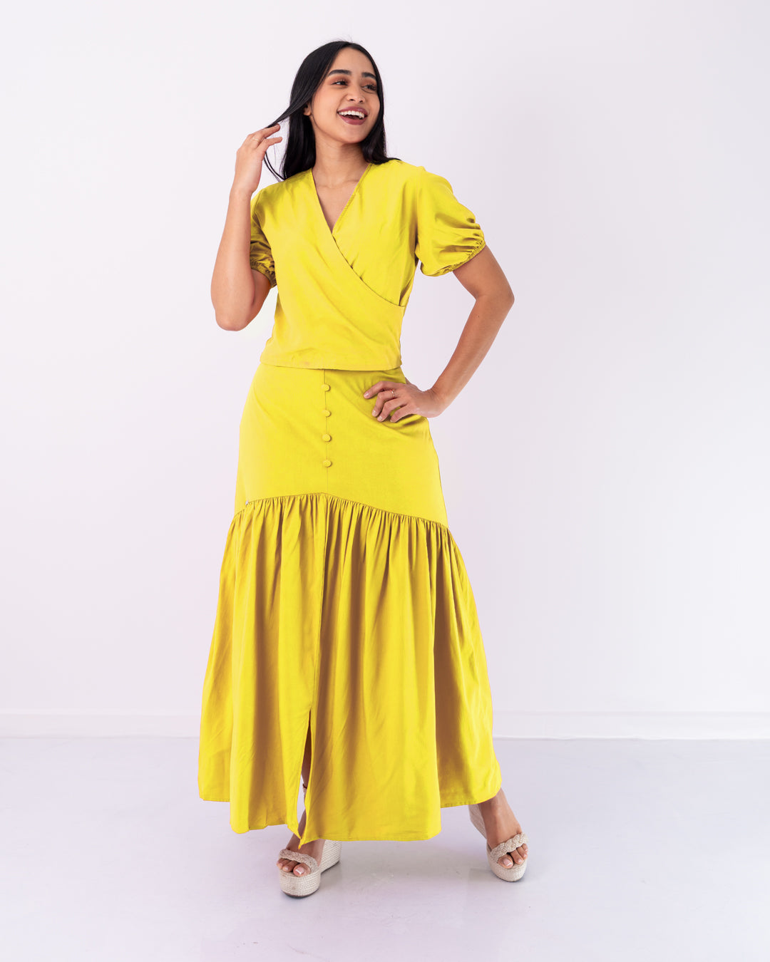 CONJUNTO FALDA Y BLUSA