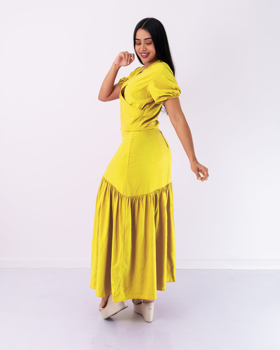 CONJUNTO FALDA Y BLUSA