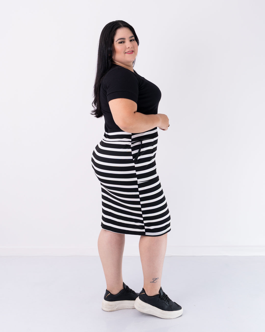 VESTIDO DEPORTIVO RAYAS