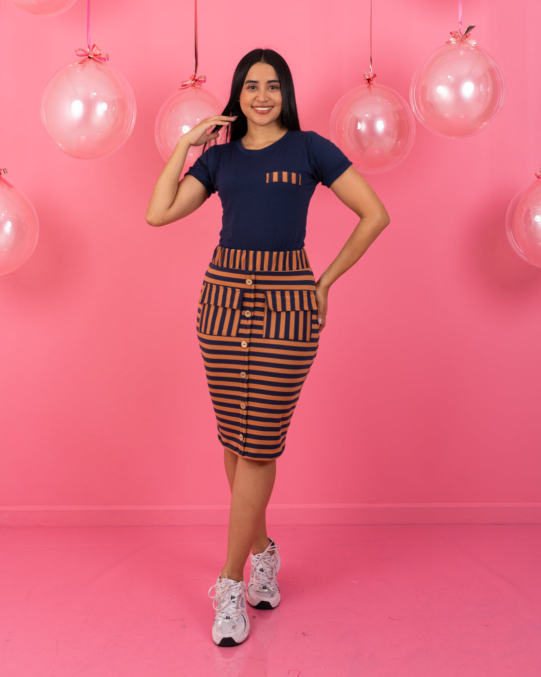 CONJUNTO 2 PIEZAS RAYAS