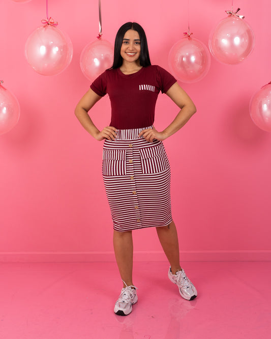 CONJUNTO 2 PIEZAS RAYAS