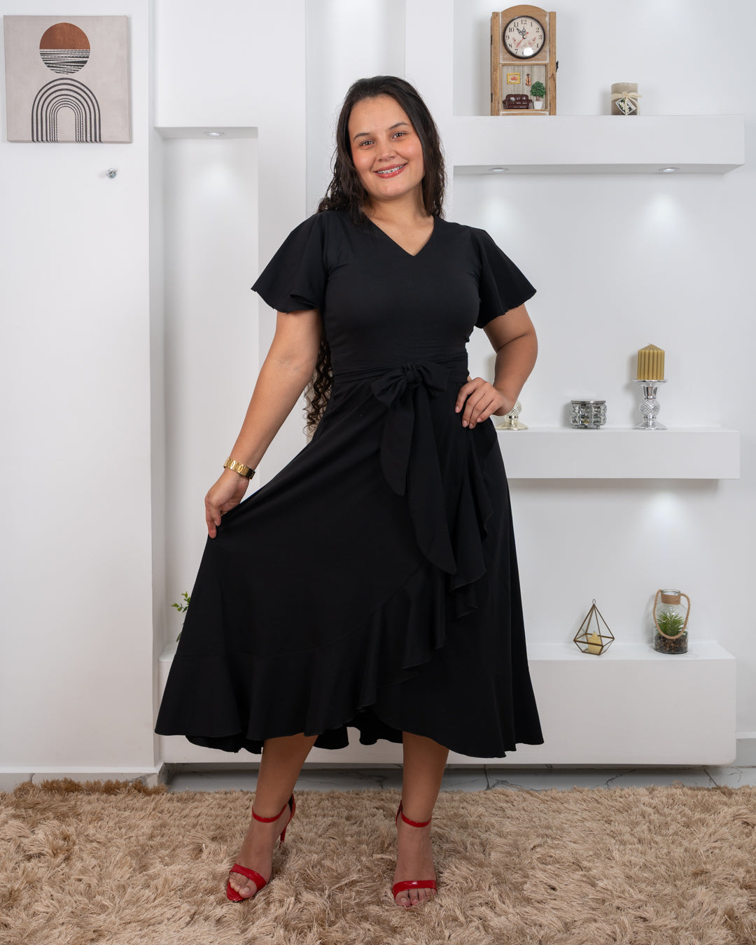 VESTIDO CRUZADO