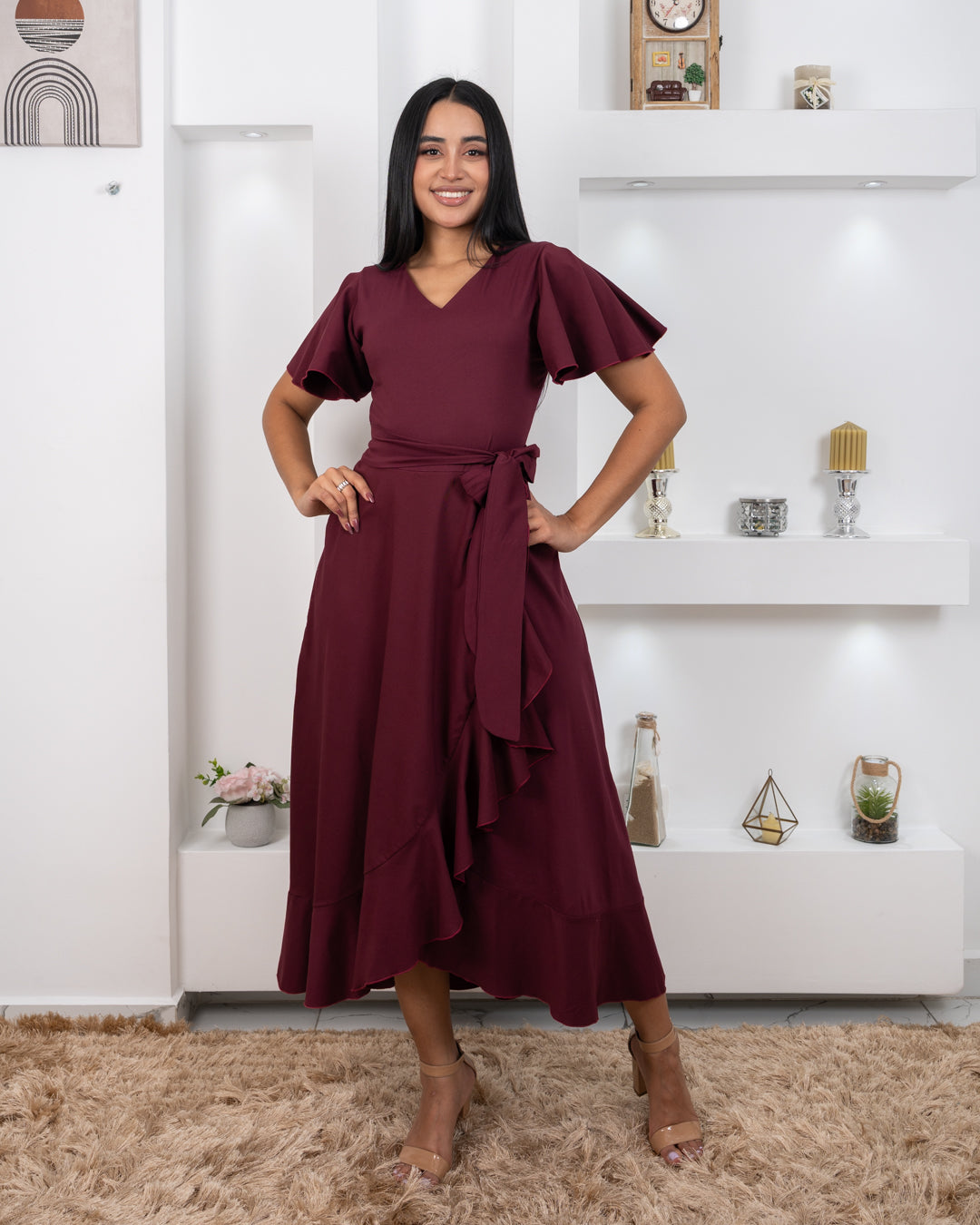 VESTIDO CRUZADO