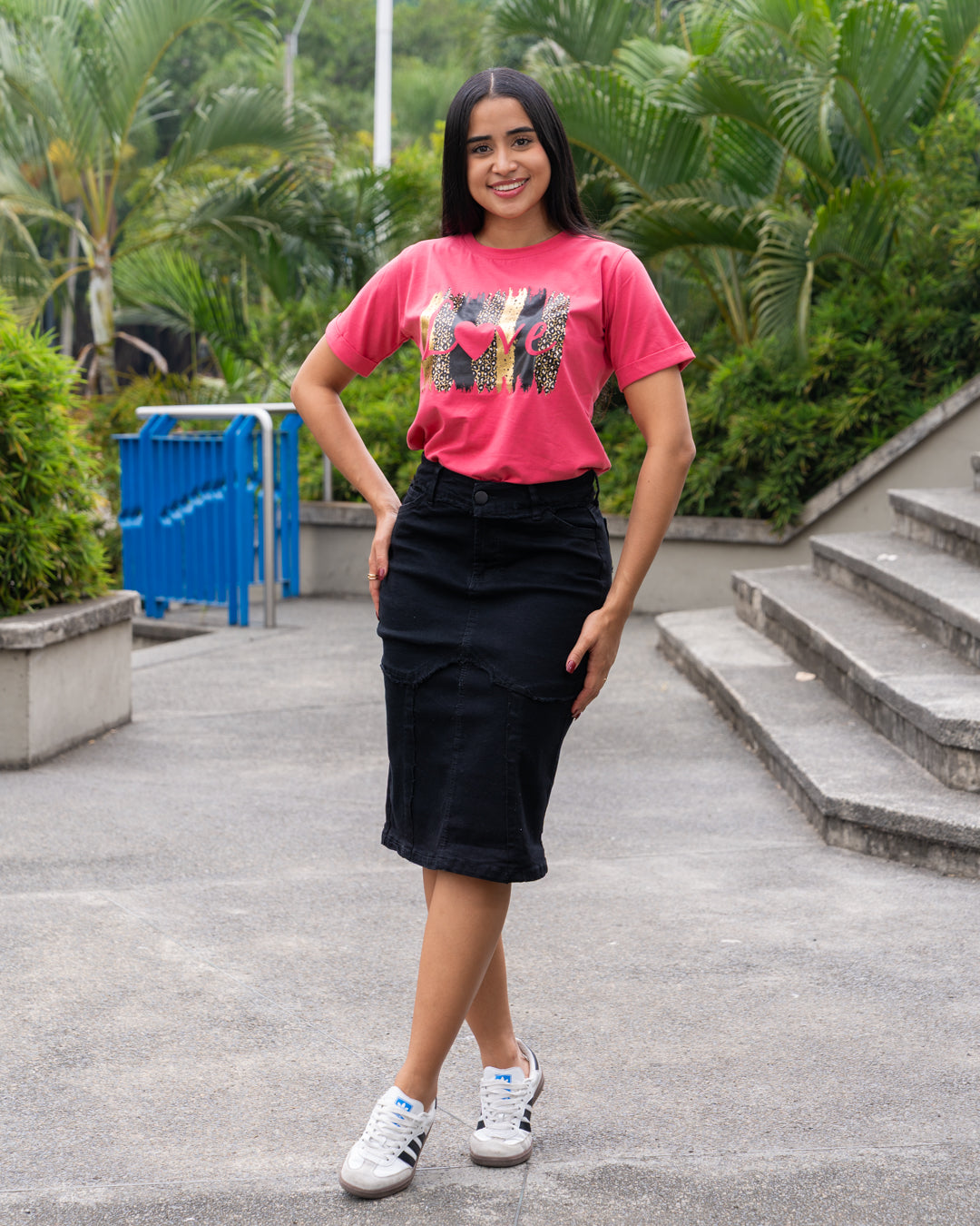 BLUSA ESTAMPADA LOVE TELA FRIA
