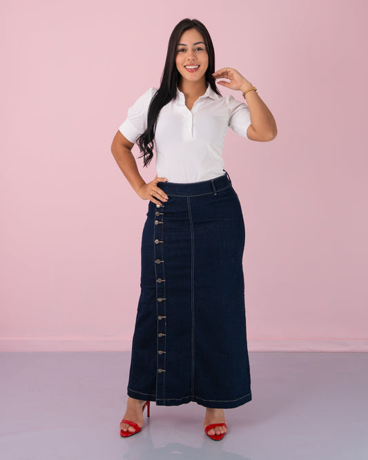 BLUSA CAMISERA MANGA CORTA