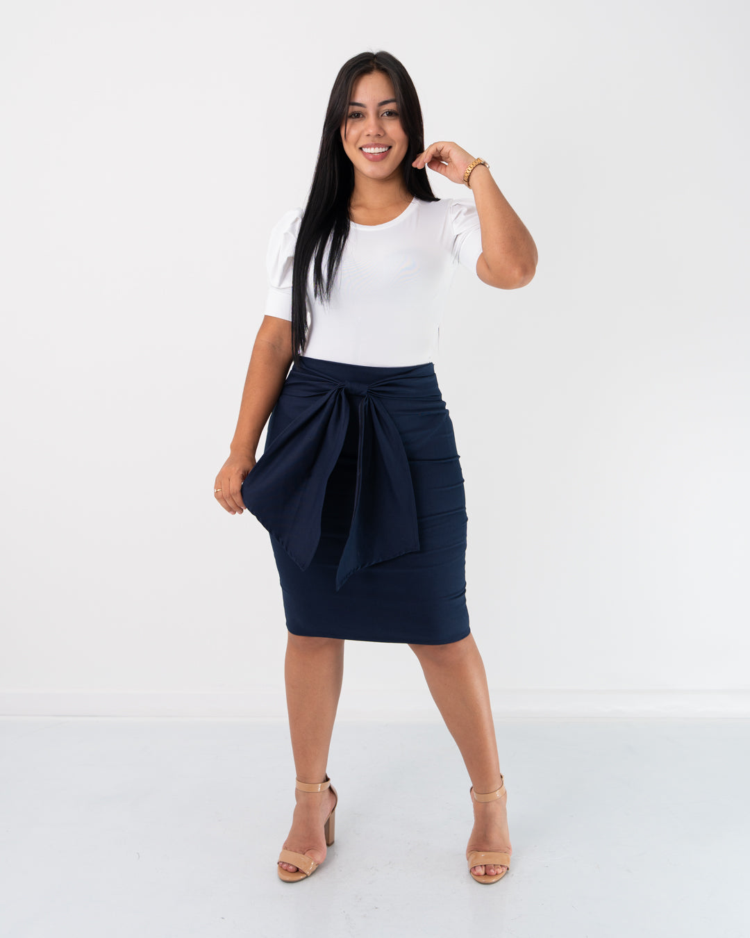 FALDA EJECUTIVA MOÑO