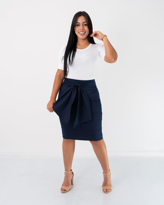 FALDA EJECUTIVA MOÑO