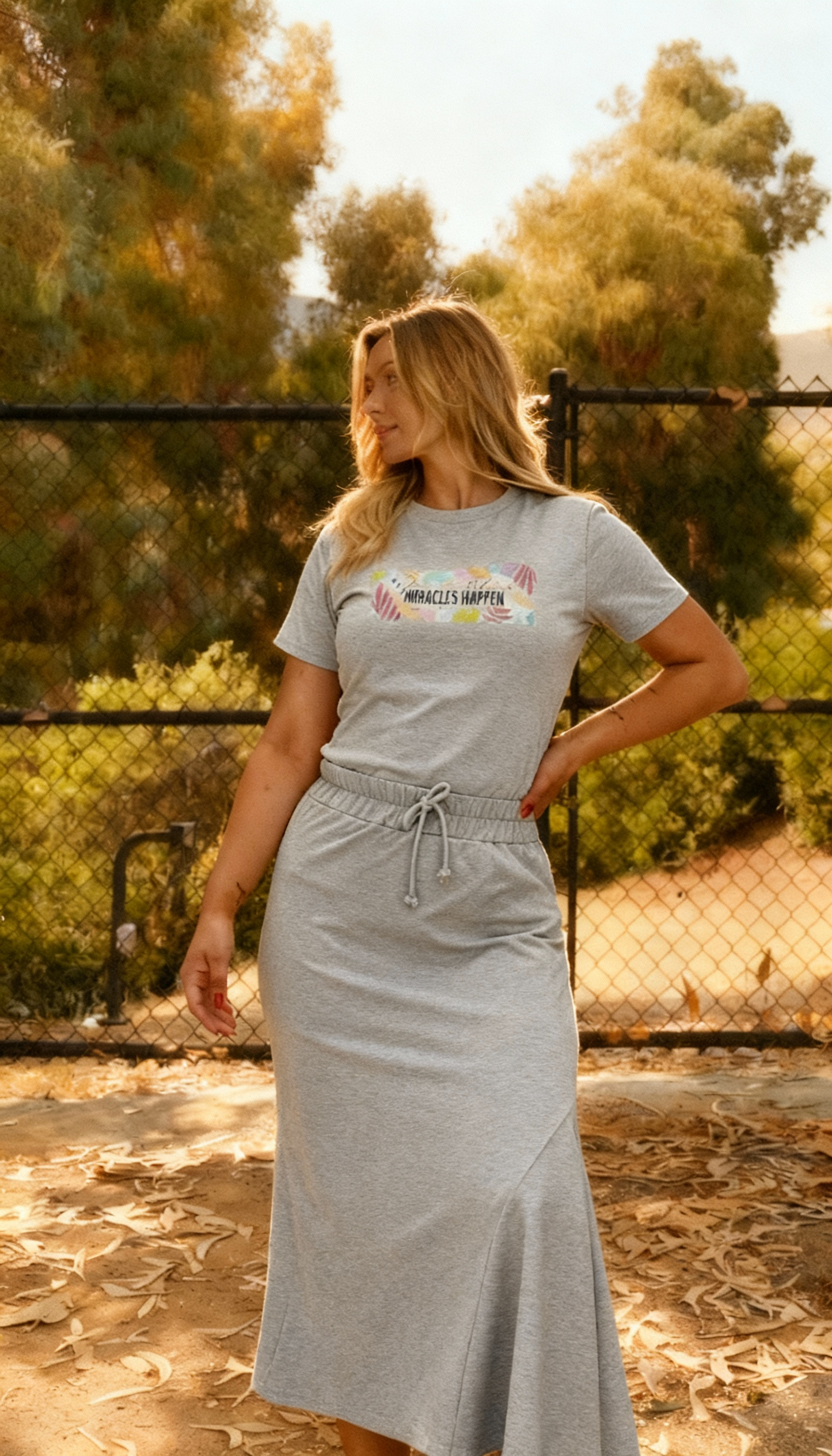 VESTIDO DEPORTIVO LARGO